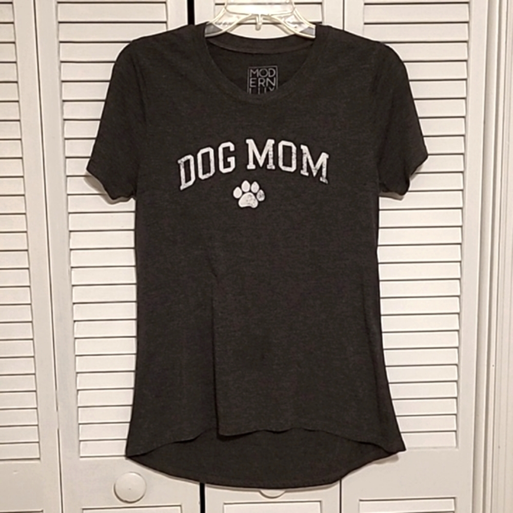 MODERN LUX Women's L DOG MOM TEE